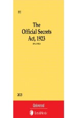 Official Secrets Act, 1923 (Bare Act)