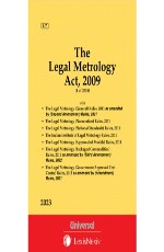 Legal Metrology Act, 2009 along with Allied Rules (Bare Act)