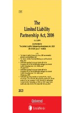 Limited Liability Partnership Act, 2008 as amended by (Second Amendment) Rules, 2018 (Bare Act)