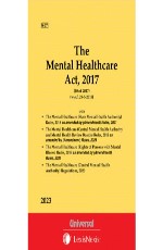 Mental Healthcare Act, 2017 (Bare Act)