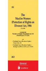Muslim Women (Protection of Rights on Divorce) Act, 1986 along with Rules, 1986 (Bare Act)