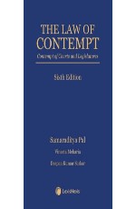 The Law of Contempt-Contempt of Courts and Legislatures