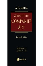 Guide to the Companies Act, 2013: Box 2 containing Set of Appendix - 3, 4, 5 &amp; 6 + 1 Consolidated Table of Cases &amp; Subject Index and Additional