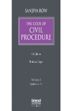 Sanjiva Row`s The Code of Civil Procedure