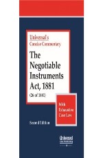 Negotiable Instruments Act, 1881 (26 of 1881) (with Exhaustive Case Law)