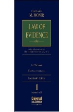 Law of Evidence (Being a Commentary on Indian Evidence Act, 1872 as amended by Act 13 of 2013)