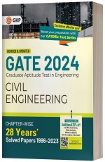 GATE 2024: Civil Engineering – 28 Years Chapter-wise Solved Papers (1996-2023) by GKP