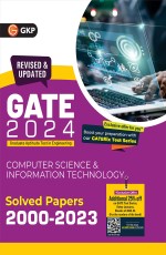 GATE 2024: Computer Science and Information Technology – Solved Papers (2000-2023) by GKP
