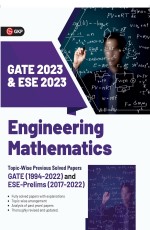 GATE &amp; ESE Prelim 2023 : Engineering Mathematics – Topic-wise Previous Solved Papers by GKP