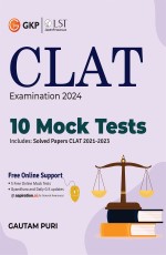CLAT 2024: 10 Mock Tests by Gautam Puri