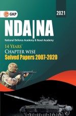 NDA/NA 2021 – Chapter-wise Solved Papers 2007-2016 (Include Solved Papers 2017-2020) by GKP