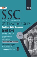 SSC 2020 – Combined Higher Secondary (10+2) Level Tier 1- 25 Practice Sets by GKP