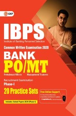 IBPS 2020: Bank PO/MT Phase 1 – 20 Practice Sets by GKP