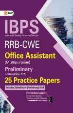 IBPS RRB – CWE Office Assistant (Multipurpose) Preliminary – 25 Practice Papers by GKP