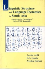 Linguistic Structure and Language Dynamics in South Asia: Papers from the Proceedings of SALA XVIII Roundtable