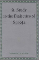 A Study in the Dialectics of Sphota