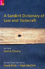 A Sanskrit Dictionary of Law and Statecraft