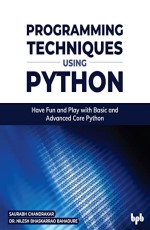Programming Techniques using Python 
