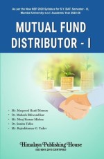 Mutual Fund Distributor – I (Sem 3, BAF Mumbai Univ)
