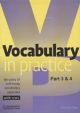 Vocabulary in Practice Part 3 & 4: 