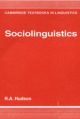 Sociolinguistics