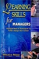 Learning Skills for Managers