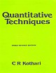 QUANTITATIVE TECHNIQUES