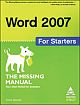 Word 2007 for Starters: The Missing Manual