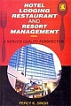Hotel Lodging Restaurant & Resort Management A Service Quality Perspective