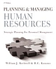 Planning & Managing Human Resources