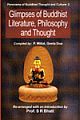 Glimpses of Buddhist Literature, Philosophy and Thought : Panorama of Buddhist Thought and Culture: 2 