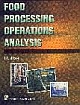 Food Processing Operations Analysis