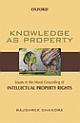 Knowledge as Property: Issues in the Moral Grounding of Intellectual Property Rights