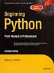  	 BEGINNING PYTHON: FROM NOVICE TO PROFESSIONAL, 2ND ED