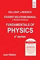 FUNDAMENTALS OF PHYSICS, STUDENT SOLUTIONS MANUAL, 8TH ED