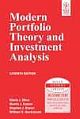 MODERN PORTFOLIO THEORY AND INVESTMENT ANALYSIS, 7TH ED