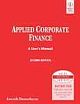 APPLIED CORPORATE FINANCE: A USER`S MANUAL, 2ND ED