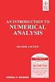 AN INTRODUCTION TO NUMERICAL ANALYSIS, 2ND ED