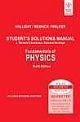 FUNDAMENTALS OF PHYSICS, STUDENT`S SOLUTIONS MANUAL, 6TH ED