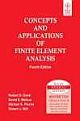 Concepts and Applications of Finite Element Analysis 4 Ed