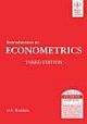 INTRODUCTION TO ECONOMETRICS, 3RD ED