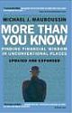More Than You Know:Finding Financial Wisdom In Unconventional Places