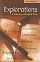   Explorations: A Selection of English Prose
