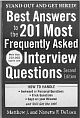 Best Answers to the 201 Most Frequently Asked Interview Questions, 2/e