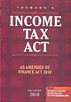 Income Tax Act with Master Guide to Income Tax Act
