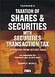 Taxation of Shares & Securities with Securities Transaction Tax