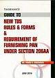 GUIDE TO NEW TDS RULES & FORMS & REQUIREMENT OF FURNISHING PAN UN...