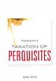 Taxation of Perquisities