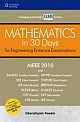 Mathematics in 30 Days for Engineering Entrance Examinations