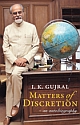 MATTERS OF DISCRETION (An Autobiography) - Pre order